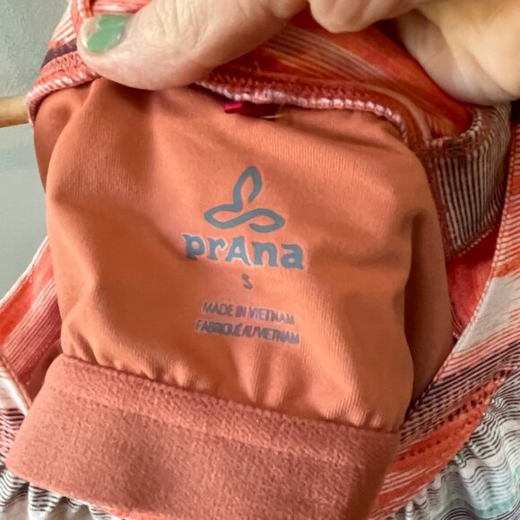 Prana Cantine Orange Ombre Halter Shift Mini Dress Regular Fit - Sz. S - Picture 2 of 3